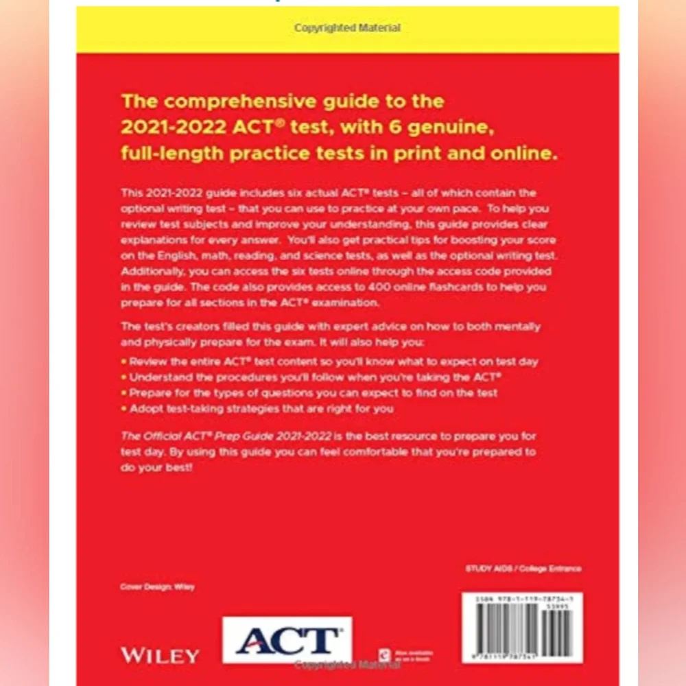 The Official ACT Prep Guide 2021-2022